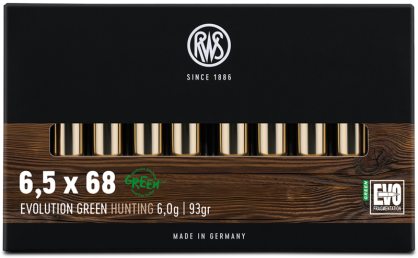 RWS 6,5x68 6,0 g EVO Green ( 20 sztuk )