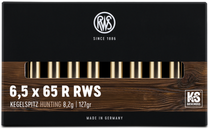 RWS 6,5x65 R RWS 8,2 g KS ( 20 sztuk )