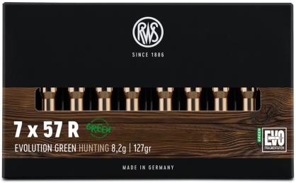 RWS 7x57 R 8,2 g EVO GREEN ( 20 sztuk)
