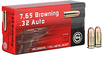 Geco 7.65 Browning FMJ 4,75 g ( 20 sztuk)