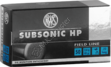 RWS .22 lr Subsonic HP 2,6 g ( 50 sztuk )