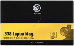 RWS .338 Lapua Mag. 19,4 g Target Elite Plus ( 20 sztuk )