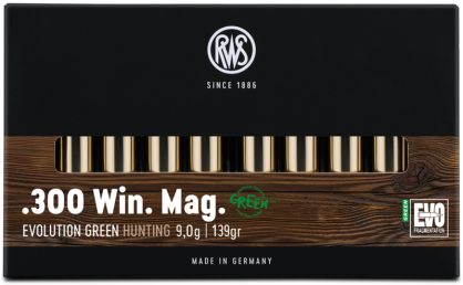 RWS .300 Win. Mag. 9,0 g EVO Green ( 20 sztuk )